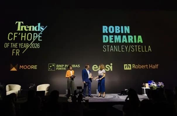 Robin Demaria, CFO på Stanley/Stella, utsedd till CF’Hope of the Year 2026