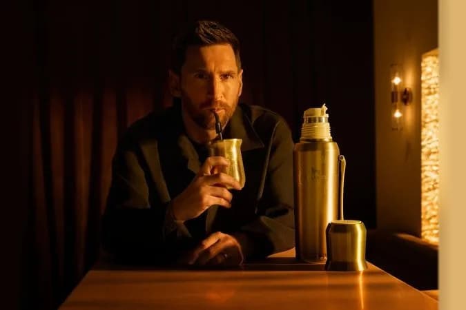 Messi x Stanley 1913: Gold ist der Standard