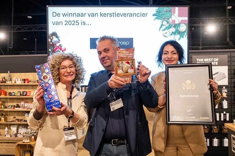 Big Smile Group och Kranen Kerstpakketten vinner Årets Julleverantör Awards