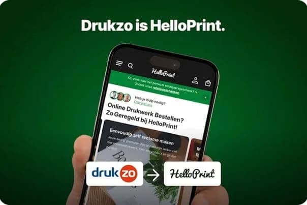 Drukzo fortsätter som HelloPrint