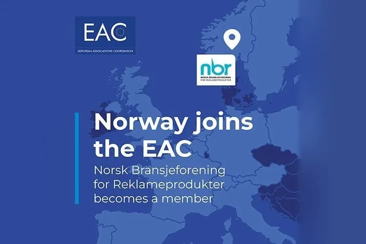 Norska branschorganisationen NBR ansluter sig till European Promotional Products Federation 2026