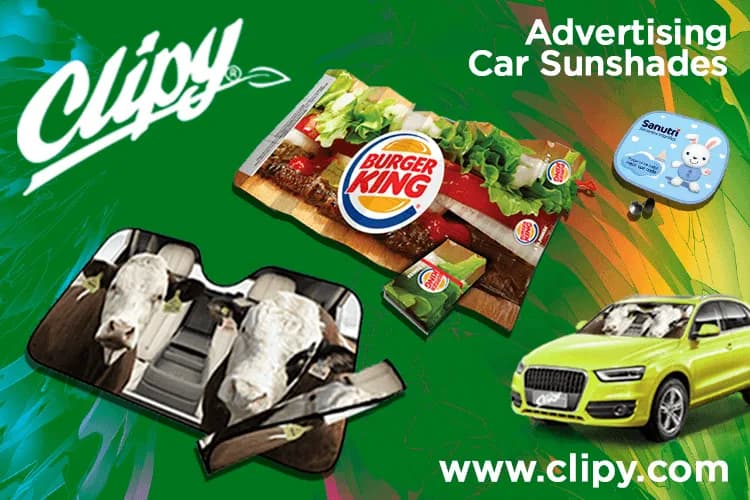 Jumbo reklamfönster skydd för bil