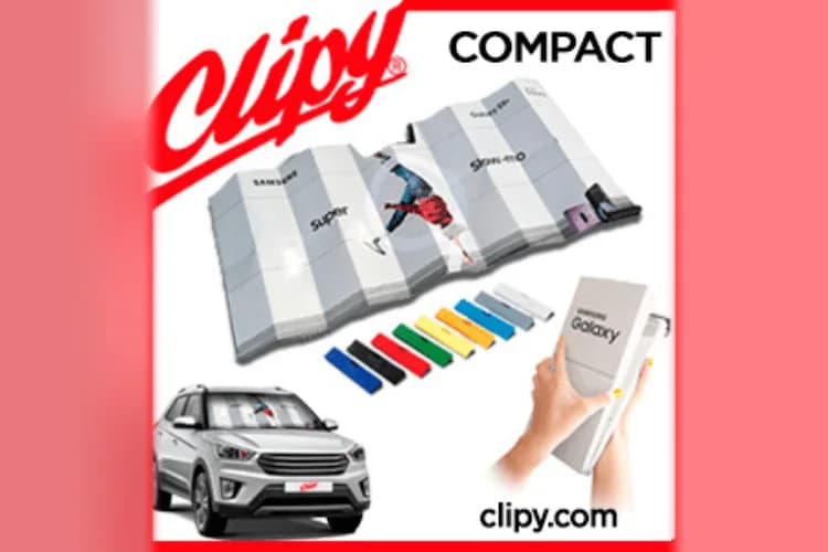 Komppakt bil – solskydd